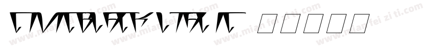 CIVICBLACK LTALIC字体转换